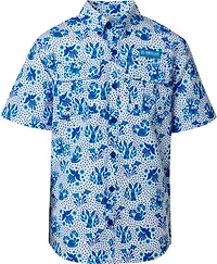 Magellan Outdoors Boys' Laguna Madre Otomi Print Fishing Shirt