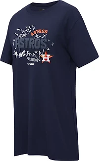 Pro Standard Women's Houston Astros Sketchbook T-shirt Dress