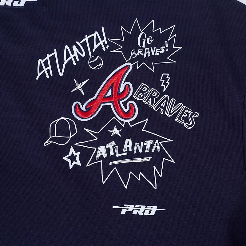 Pro Standard Women's Atlanta Braves Sketchbook T-shirt Dress