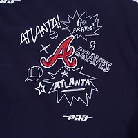 Pro Standard Women's Atlanta Braves Sketchbook T-shirt Dress