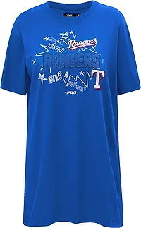 Pro Standard Women's Texas Rangers Sketchbook T-shirt Dress