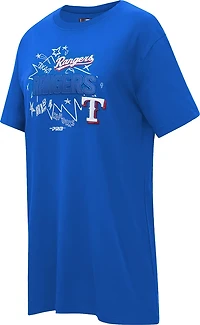 Pro Standard Women's Texas Rangers Sketchbook T-shirt Dress