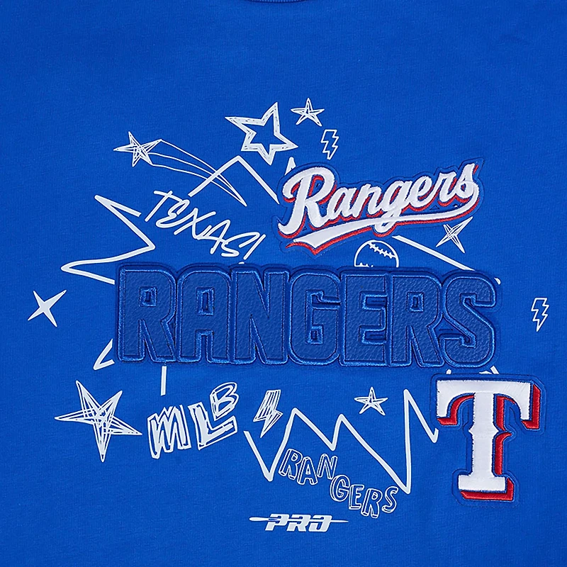 Pro Standard Women's Texas Rangers Sketchbook T-shirt Dress