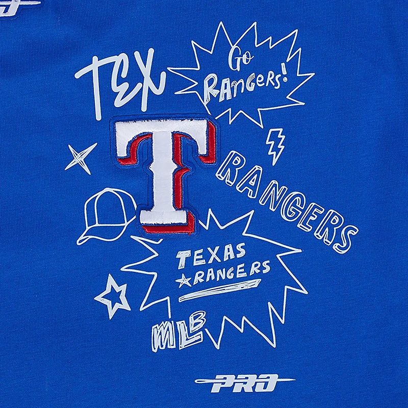 Pro Standard Women's Texas Rangers Sketchbook T-shirt Dress