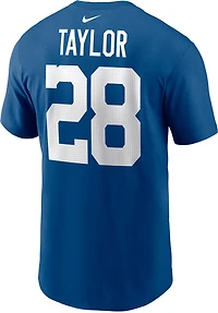 Nike Men's Indianapolis Colts Jonathan Taylor 28 Short Sleeve T-shirt