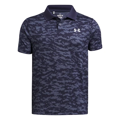 Under Armour Boys' Performance Printed Polo Shirt