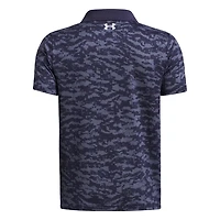 Under Armour Boys' Performance Printed Polo Shirt