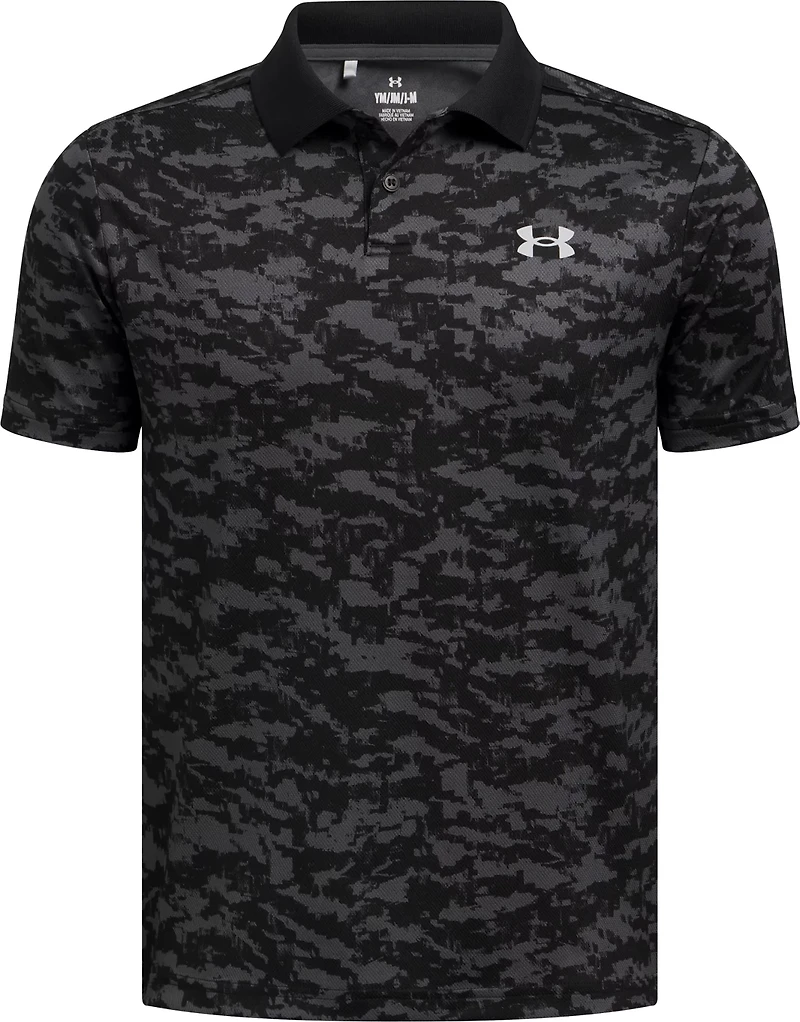 Under Armour Boys' Performance Printed Polo Shirt