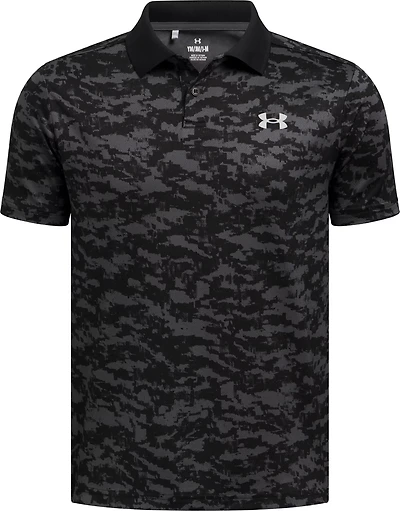 Under Armour Boys' Performance Printed Polo Shirt