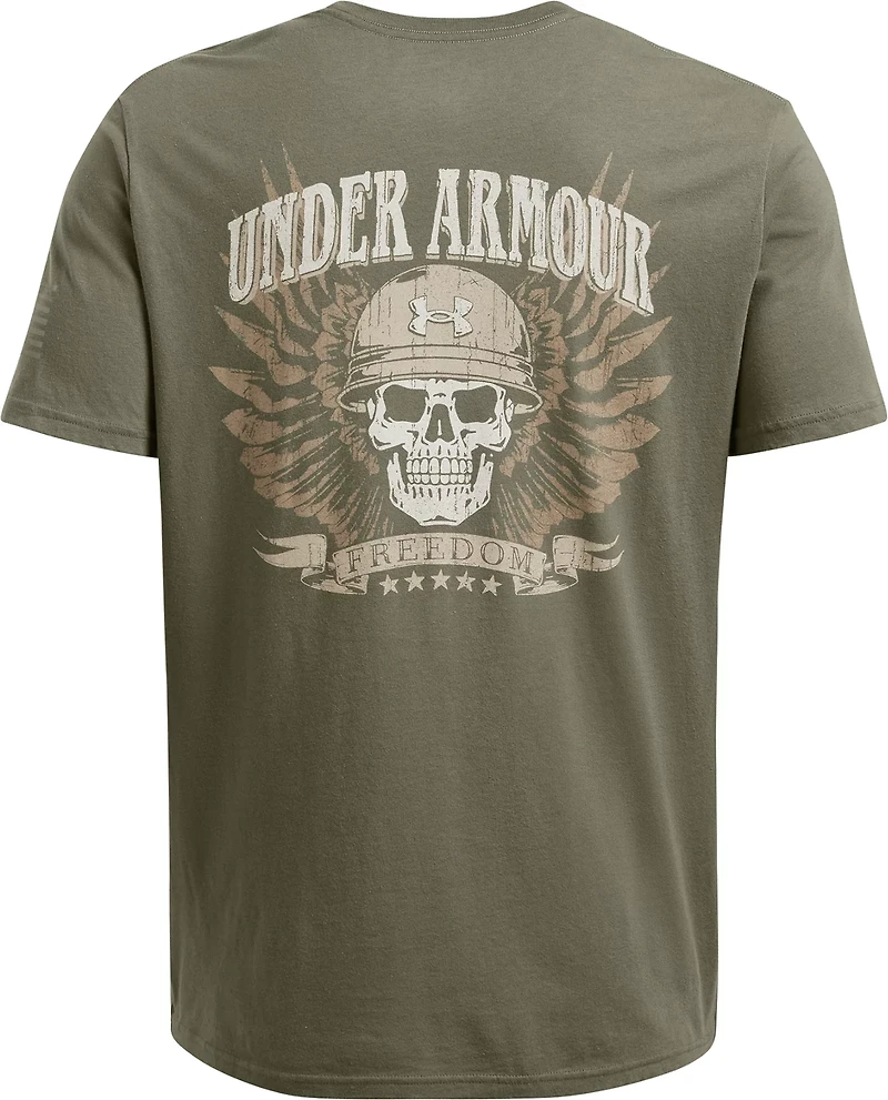Under Armour Men's Freedom Skull Short Sleeve T-shirt