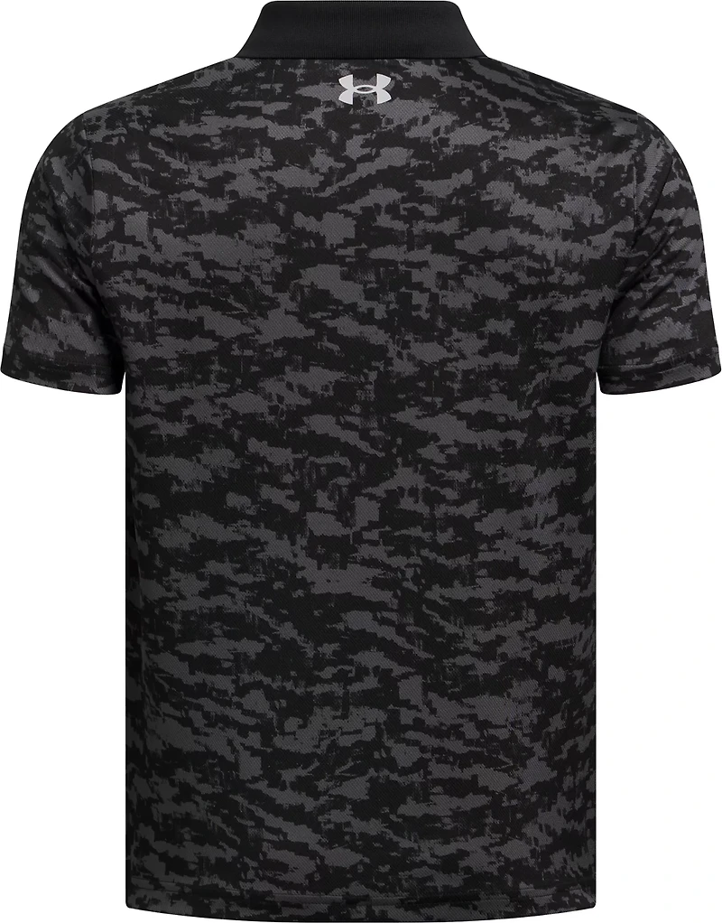 Under Armour Boys' Performance Printed Polo Shirt