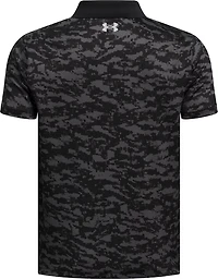 Under Armour Boys' Performance Printed Polo Shirt