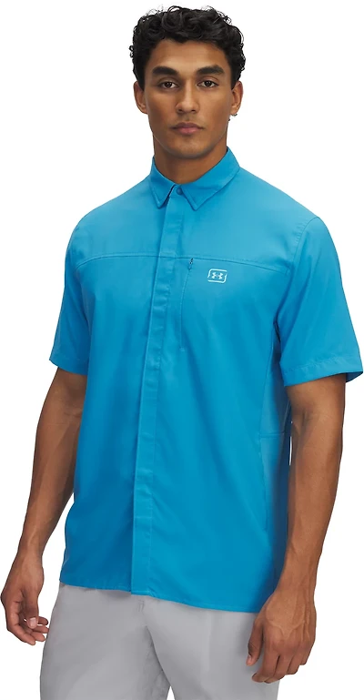 Under Armour Men's Shorebreak Hybrid Woven Short Sleeve Shirt