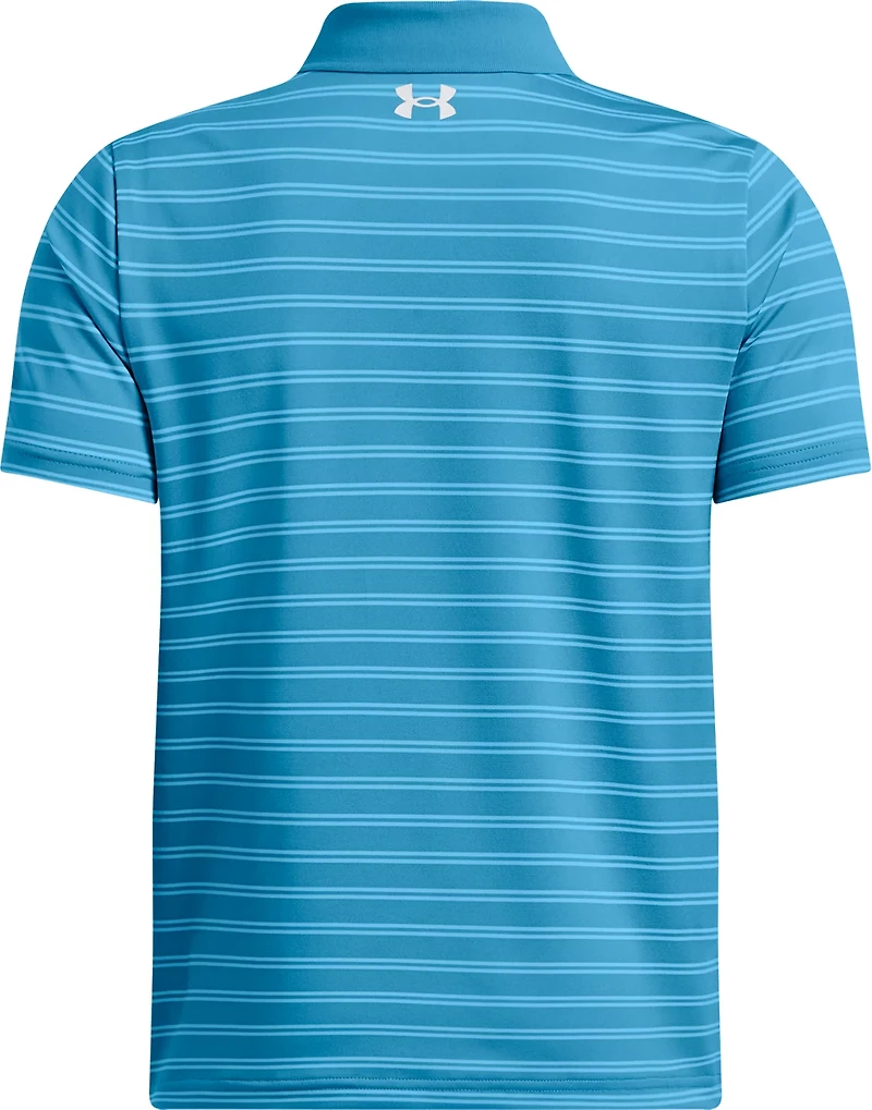 Under Armour Boys' Performance Stripe Polo Shirt