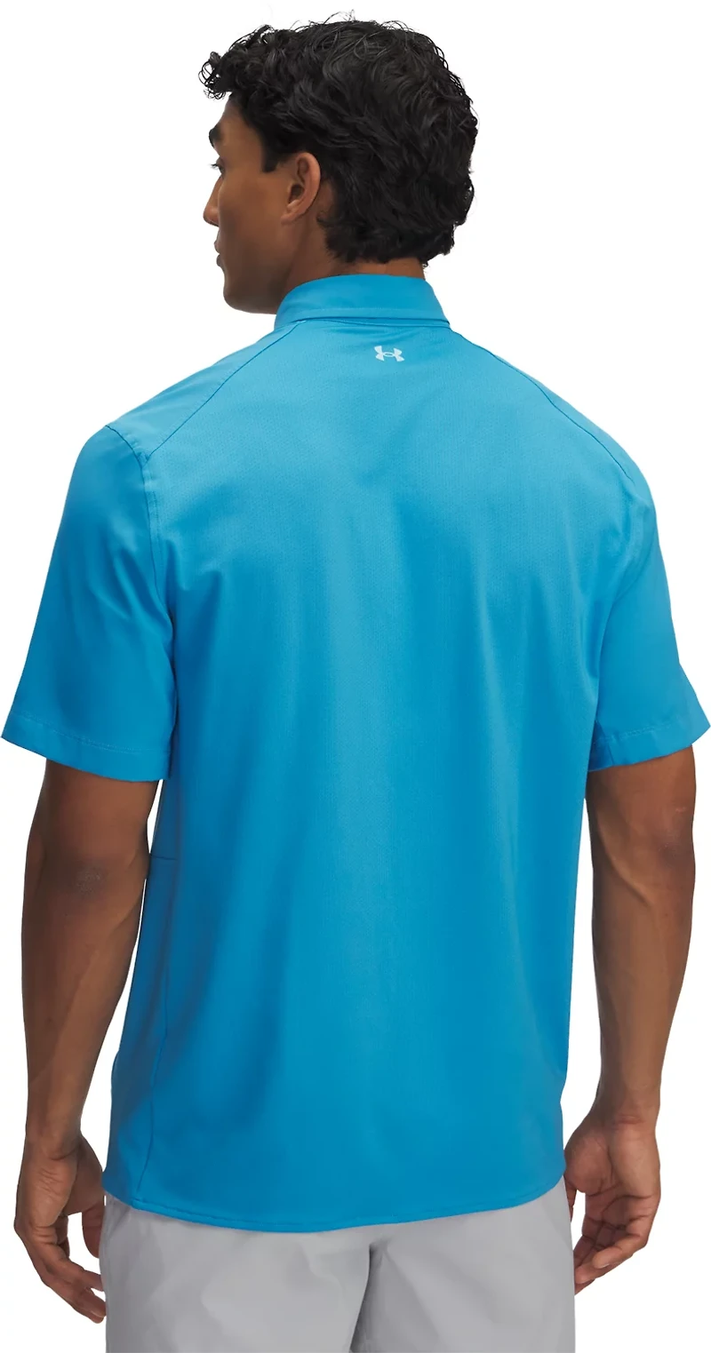 Under Armour Men's Shorebreak Hybrid Woven Short Sleeve Shirt