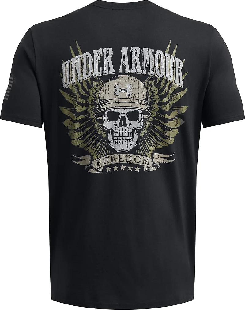 Under Armour Men's Freedom Skull Short Sleeve T-shirt