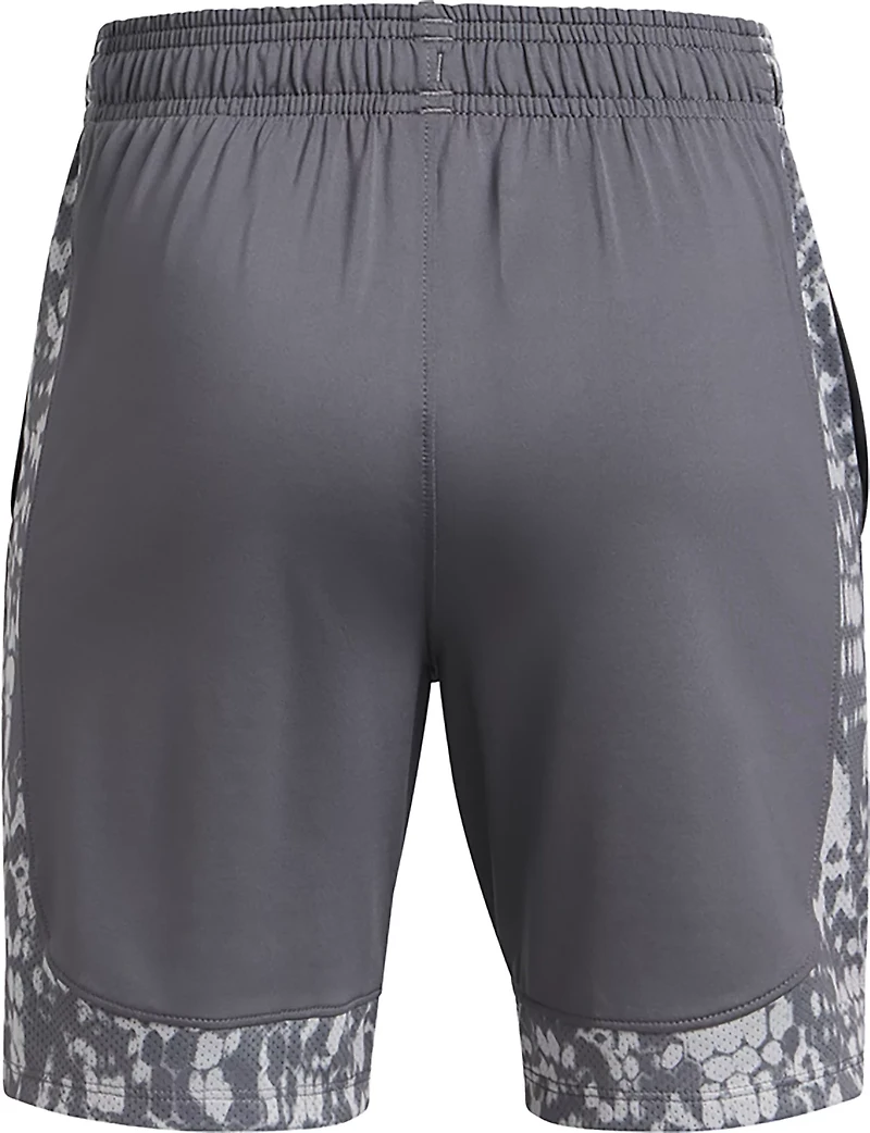 Under Armour Boys' Tech Vent Printed Shorts 6