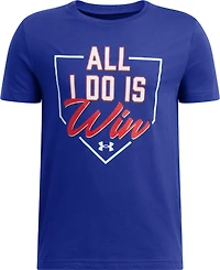 Under Armour Boys' Baseball Win T-shirt
