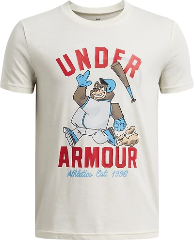 Under Armour Boys' Baseball Bear Short Sleeve T-shirt