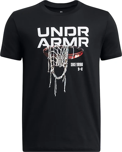 Under Armour Boys' Hoops Net Short Sleeve T-shirt