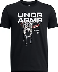Under Armour Boys' Hoops Net Short Sleeve T-shirt