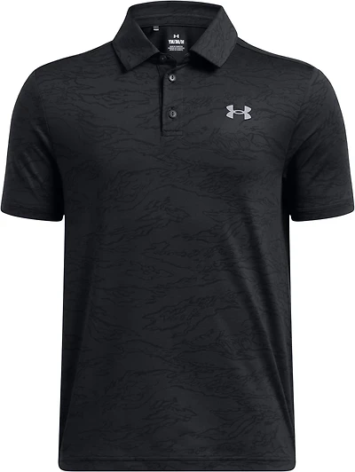 Under Armour Boys' Drive Jacquard Polo