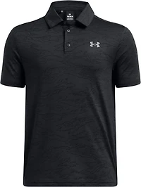 Under Armour Boys' Drive Jacquard Polo