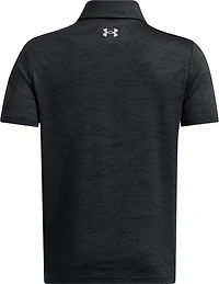Under Armour Boys' Drive Jacquard Polo