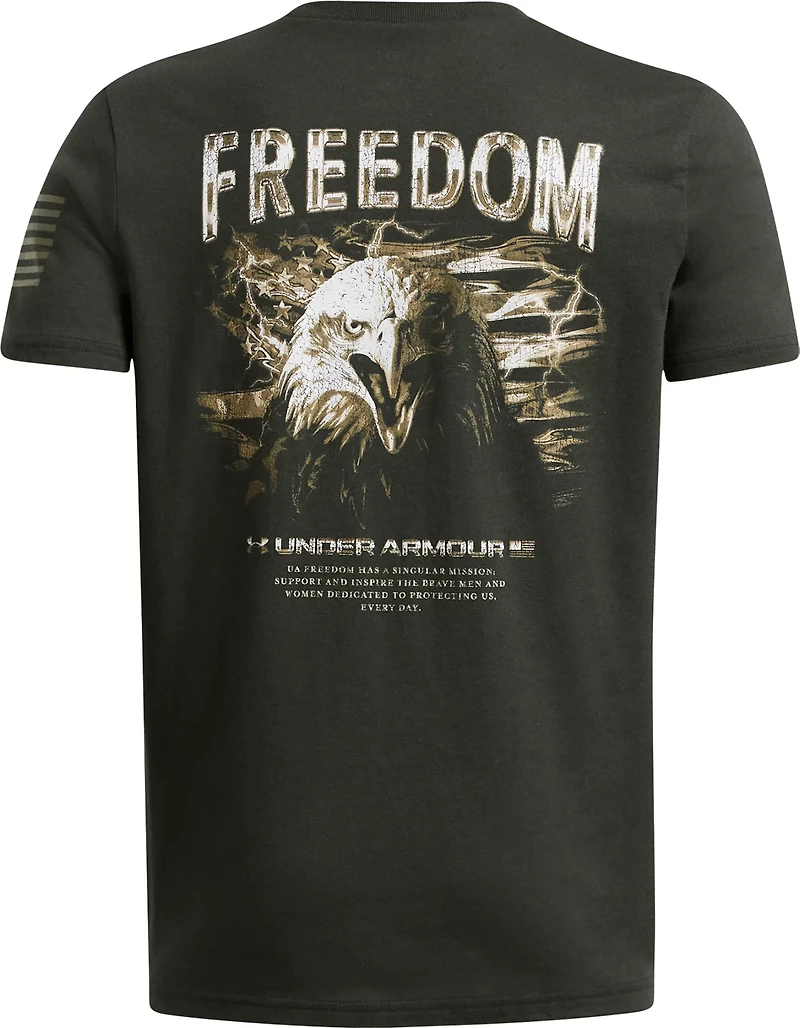 Under Armour Boys' Freedom Eagle Short Sleeve T-shirt