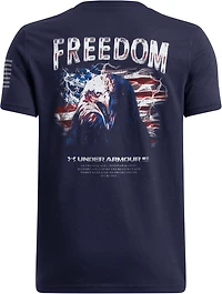 Under Armour Boys' Freedom Eagle Short Sleeve T-shirt