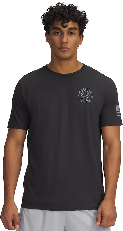 Under Armour Men's Freedom Skull Short Sleeve T-shirt