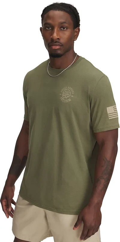 Under Armour Men's Freedom Skull Short Sleeve T-shirt