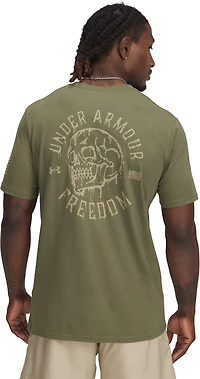 Under Armour Men's Freedom Skull Short Sleeve T-shirt
