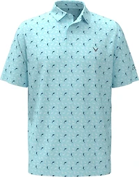 Callaway Boys' Dolphin Printed Polo Shirt