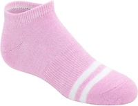 BCG Kids’ Marls Varsity Stripes No Show Socks 6-Pack