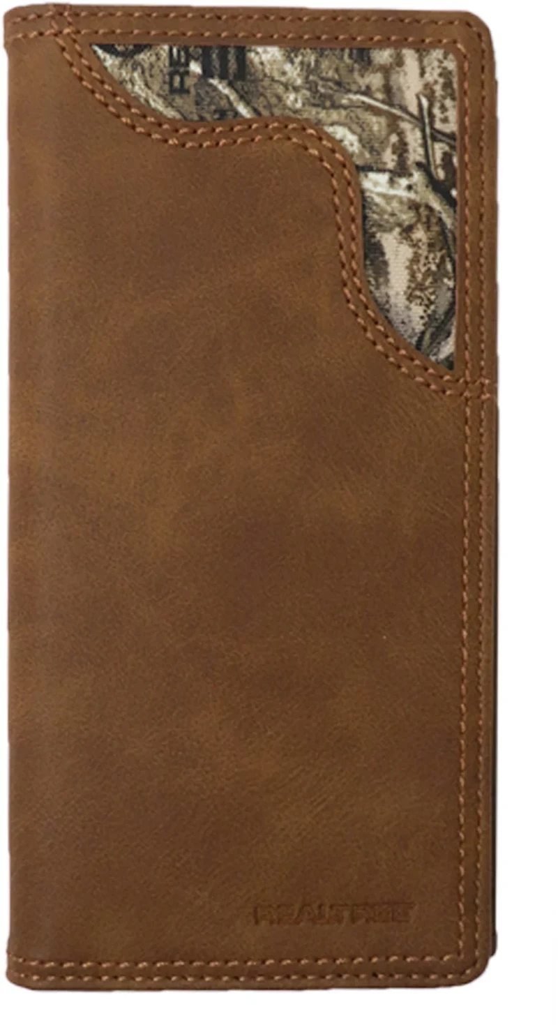 RT Double Stitch Camo Secretary Wallet