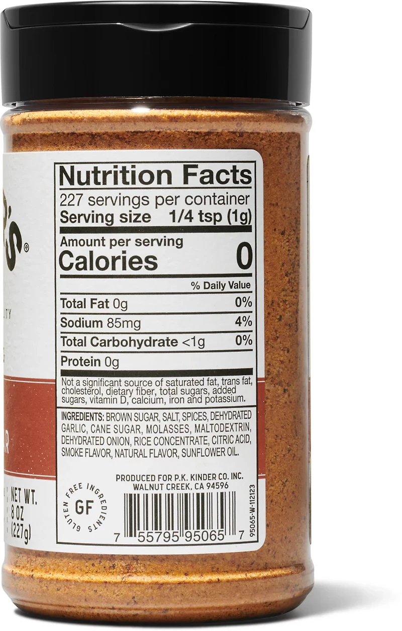 Kinder's Hickory Brown Sugar Seasoning 8 oz