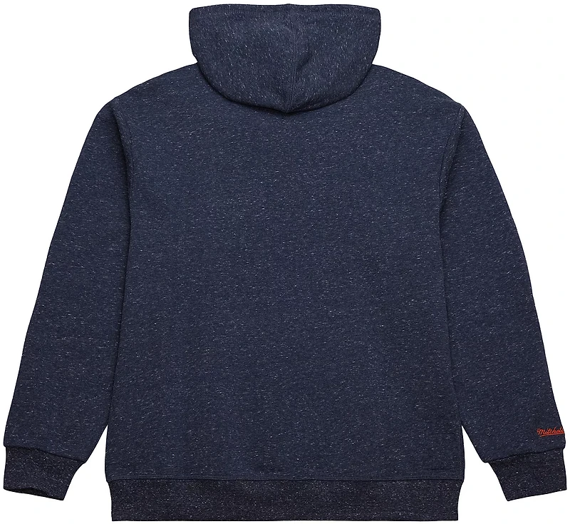 Mitchell & Ness Men's Houston Astros Snow Washed Fleece Long Sleeve Crew