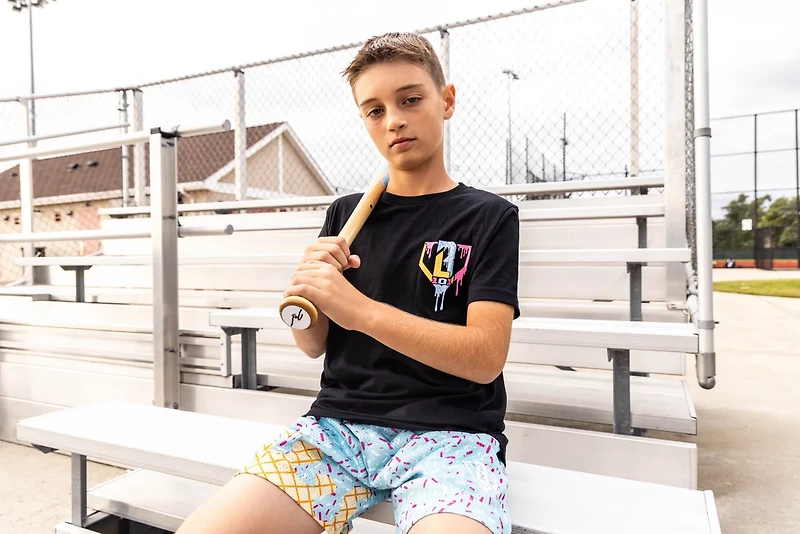 Baseball Lifestyle 101 Youth Ice Cream Graphic T-shirt
