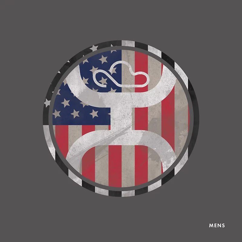 Hooey Men's 2.0 USA Circle Short-Sleeve T-Shirt
