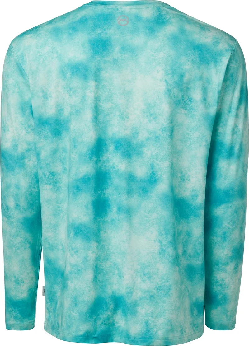 Magellan Outdoors Men's Casting Crew Wash Long Sleeve T-shirt