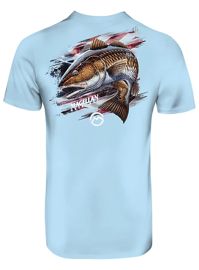 Magellan Outdoors Men's American Red T-shirt