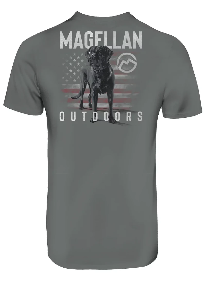 Magellan Outdoors Men's Flag Flying T-shirt
