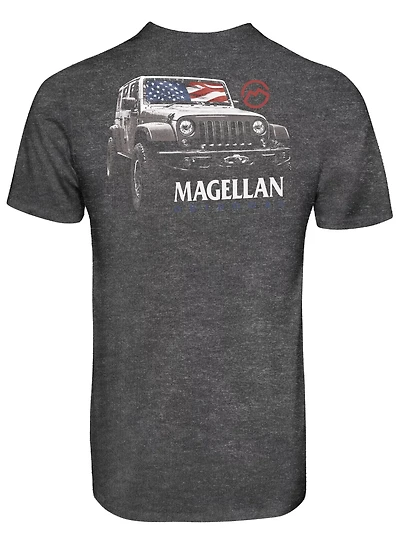 Magellan Outdoors Men's Truck Poster Short Sleeve Graphic T-shirt