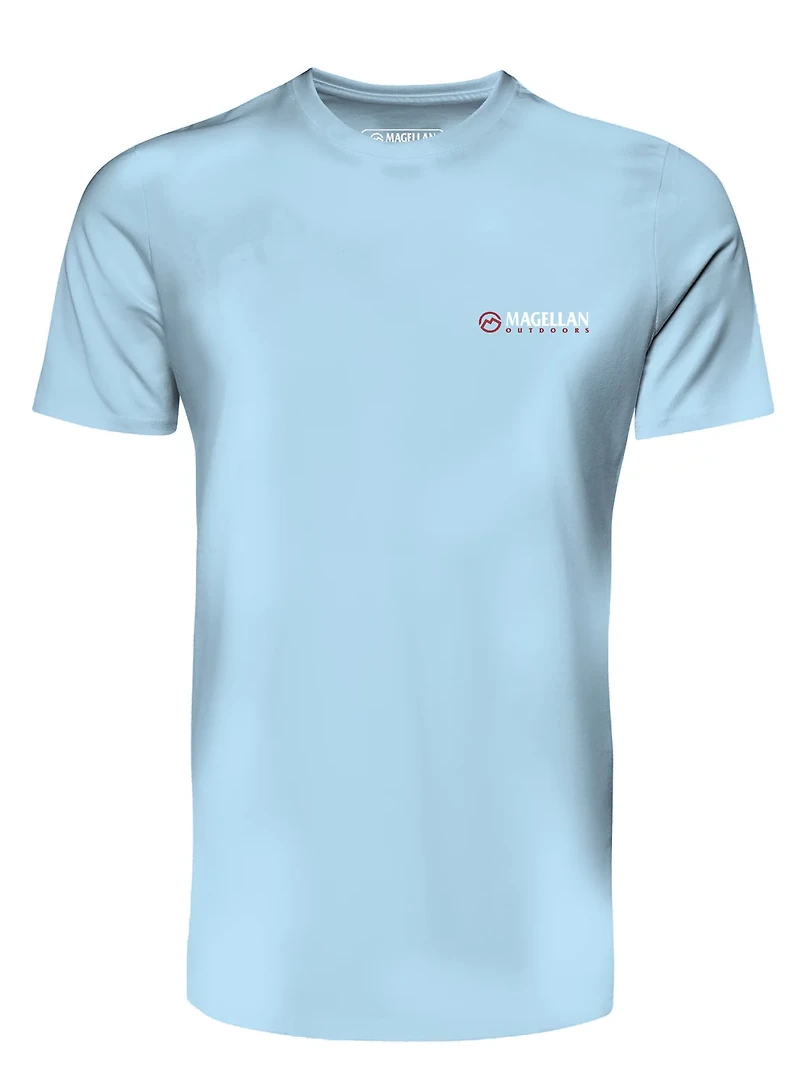 Magellan Outdoors Men's American Red T-shirt