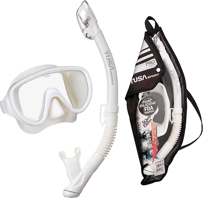 Tusa Sport Serene Mask and Dry Snorkel Set