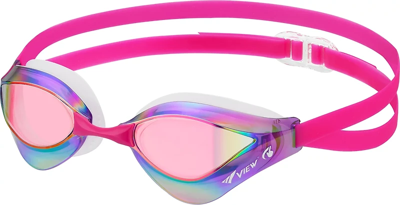 View Adults' Blade Orca SWIPE Antifog Racing Swim Goggles