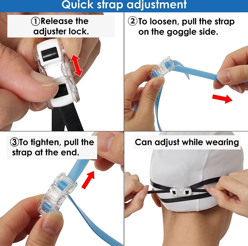 View Aile Swipe Antifog Racing Mirrored Swim Goggles