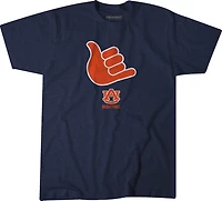 BreakingT Men's Auburn Tigers Basketball Hand Sign Short Sleeve T-shirt