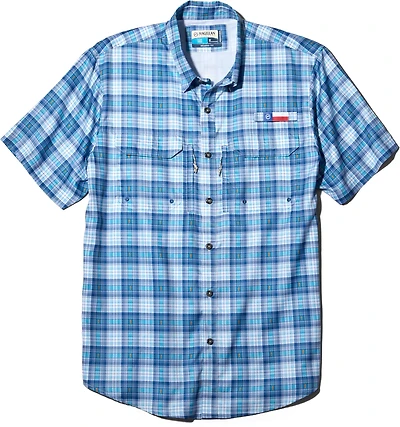 Magellan Outdoors Men's HSLR Rodeo Plaid Button Down Shirt